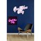 24.4" Novelty Good Vibes Only Led Neon Sign Wall Décor - Pink